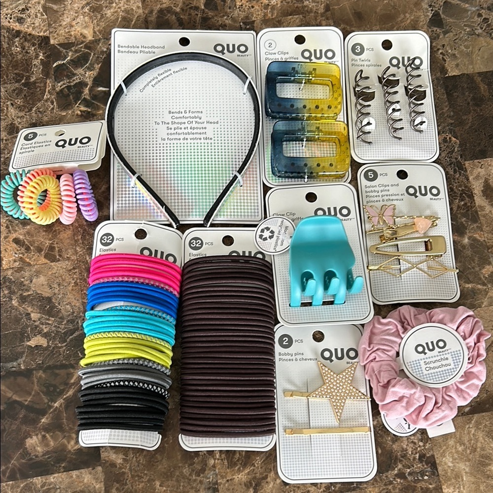 🆕 NEW Quo Hair Accessories Set